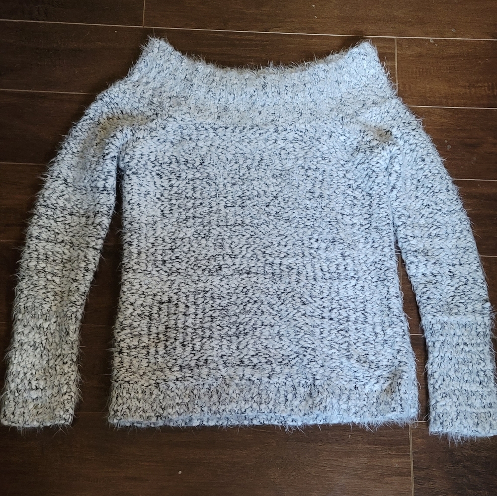 Off the shoulder sweater
